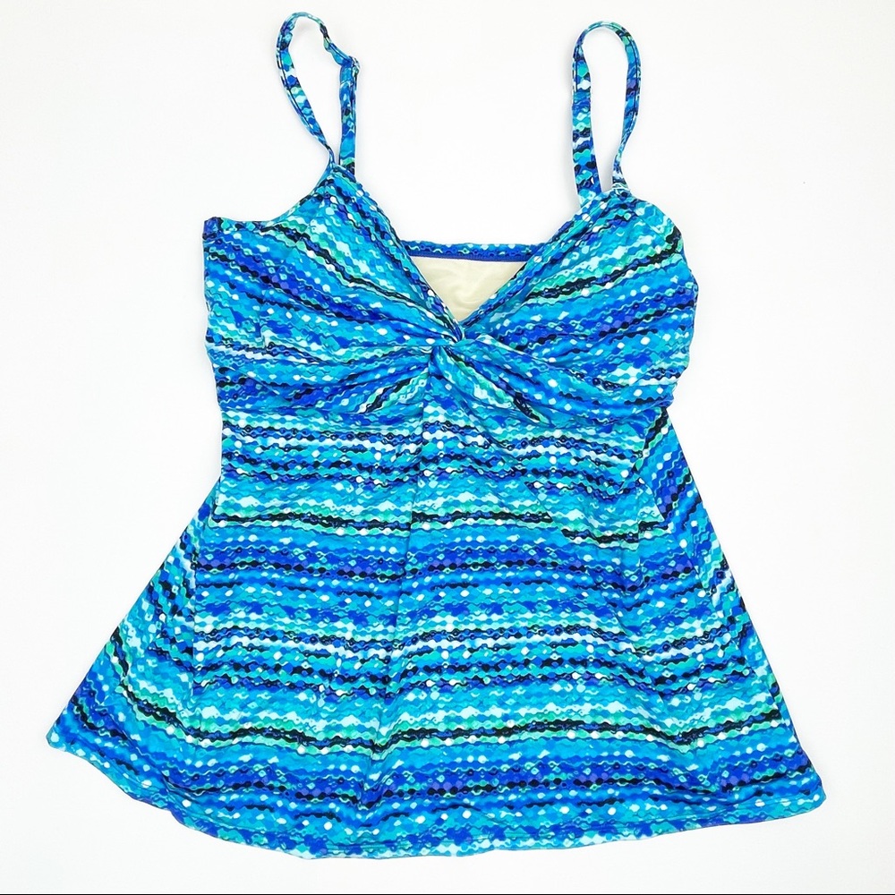 Miraclesuit Night Lights Roswell tankini top - Picture 6 of 12